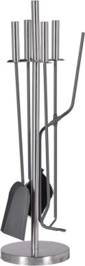 FIREFIX Kaminbesteck 5-teilig, 180 x 180 x 640 mm, Edelstahl, K2400