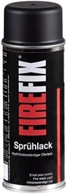 FIREFIX Ofenlack Sprühdose, 400 ml, hitzebeständig bis 500 °C, 2010