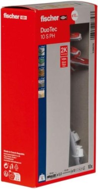 fischer DuoTec Kippdübel 10 S PH LD mit Panhead Schraube, 539026