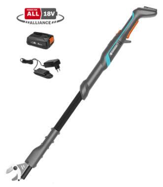 Gardena Akku-Astschere EasyCut 110/18V P4A Ready-To-Use Set, 14772-20