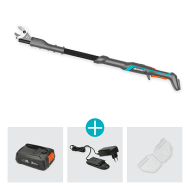 Gardena Akku-Astschere EasyCut 110/18V P4A Ready-To-Use Set, 14772-20