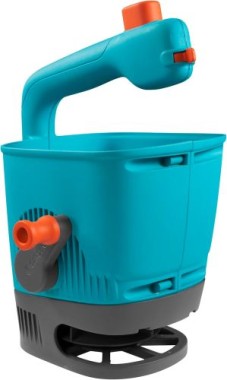 Gardena Handstreuer M, für einfaches Ausbringen von Dünger, Samen und Streusalz, 4-stufige Mengeneinstellung, 00431-20