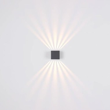 Preview: Globo Außenleuchte ILLI, IP54, schwarz, 34156