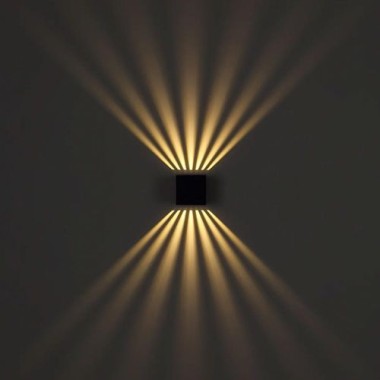 Globo Außenleuchte ILLI, IP54, schwarz, 34156