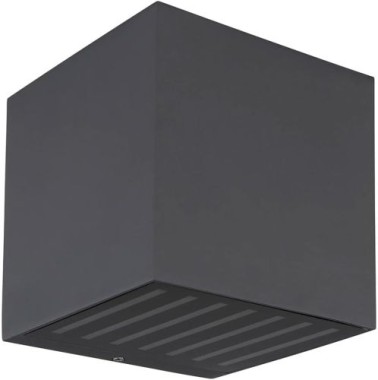 Globo Außenleuchte ILLI, IP54, schwarz, 34156