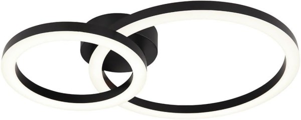 Preview: Globo Deckenleuchte ADDA schwarz, 672380-18B