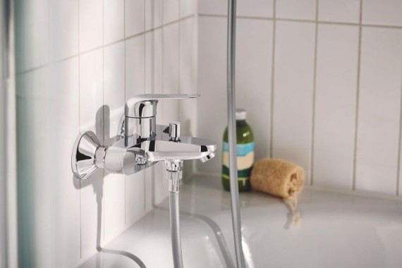 GROHE Swift Einhand Wannenarmatur, 1/2, chrom, 24335001