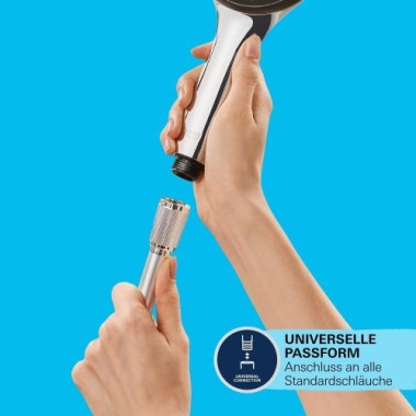 GROHE Vitalio Trigger Spray 30 Duschkopf, 1 Strahlart, mit Druckknopf, chrom, 26351000