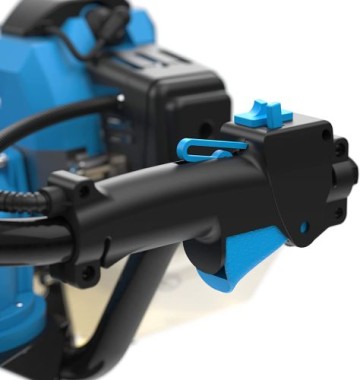 Güde 94139 Motor-Erdbohrer GE 2200 (2-Takt Benzinmotor, 2,2 kW, Primerpumpe) blau/Schwarz 94139