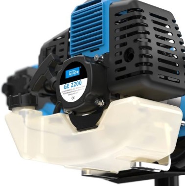 Güde 94139 Motor-Erdbohrer GE 2200 (2-Takt Benzinmotor, 2,2 kW, Primerpumpe) blau/Schwarz 94139