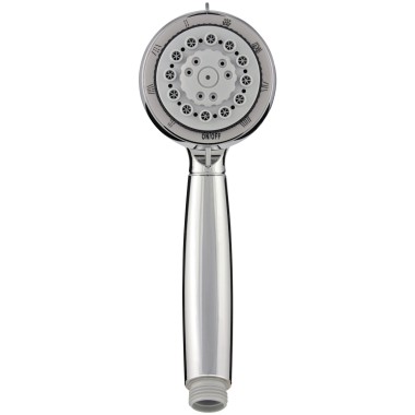 WELLWATER Handbrause Mandra, chrom, 5-Strahlarten, 72018 2
