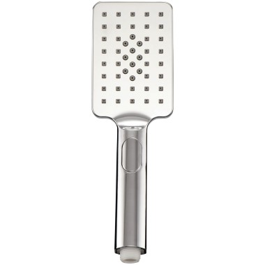 WELLWATER Handbrause Memoa, chrom, 3-Strahlarten, 72023 6
