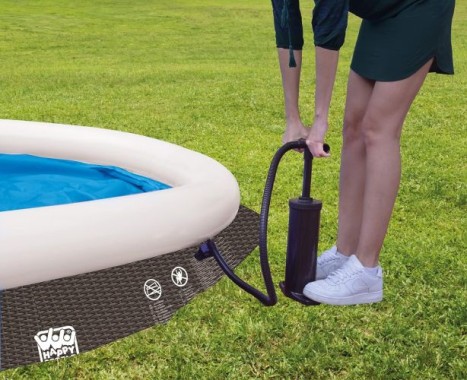 Preview: Happy People Quick Up Pool Set,  390x84 cm, 77502