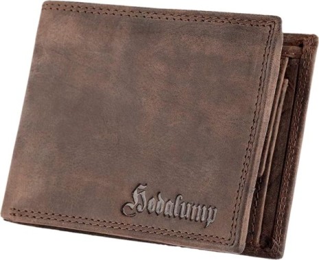 Hodalump Hodalump Classic Geldbörse Lugge braun,1094-H
