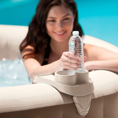 Preview: Intex Kunststoff-Getränkehalter für PureSpa, 26 x 22 x 18 cm, 128500
