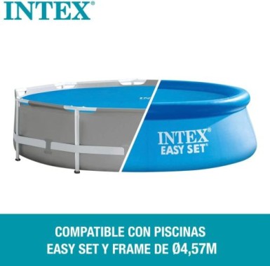 Intex Solarabdeckplane für Easy & Frame Pool Ø 457 cm, 128013