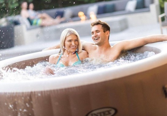 Intex Whirlpool Pure Spa Bubble,  Beige, Ø 196 x 71 cm, I03403490