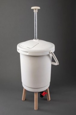 JUWEL BOKASHI Küchen Komposter Sensei, 11 Liter, Simple und hygienische Bedienung, 20200