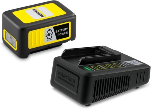 Kärcher 36 V Starter Kit 36/25, 36 V/2,5 Ah Akku mit Schnellladegerät, 24450640