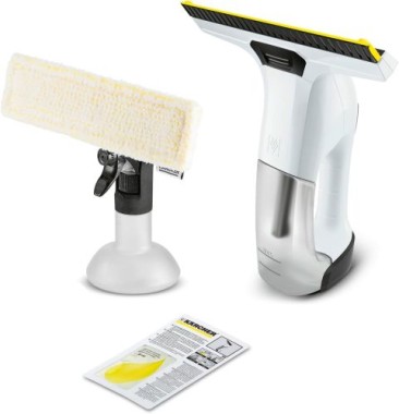 Kärcher Akku-Fenstersauger WV 6 Plus, extra lange Akkulaufzeit, LED-Ladezustandsanzeige, 280 mm, 16337410