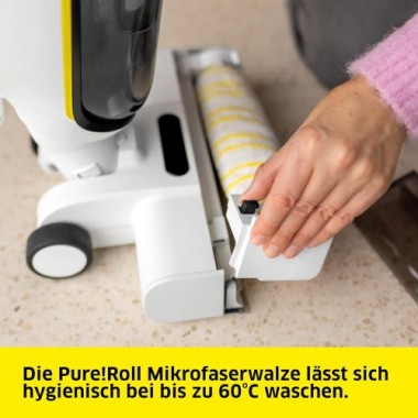 Kärcher Saugwischer FCV 4, kabelloser Saugwischer mit 4 Reinigungsmodi, 1.056-131.0