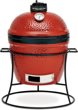 KamadoJoe Holzkohlegrill Joe Jr. , tragbar, mit gusseisernem Ständer, KJ13RH