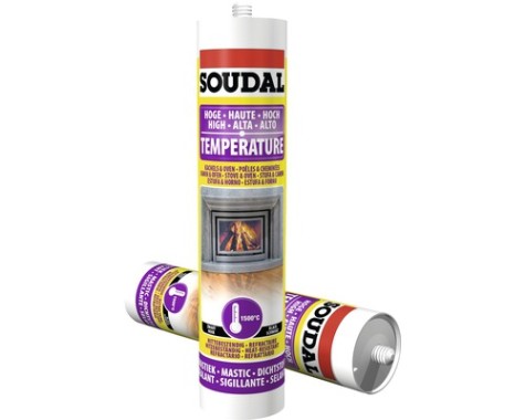 Soudal Kamin + Ofen 310ml schwarz, 118606