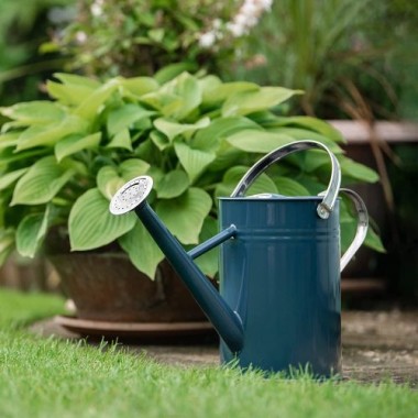 Kent & Stowe 4,5 Liter Vintage Gießkanne in blau, 735920