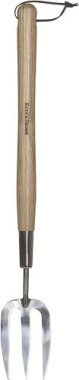 Kent & Stowe Handgabel lang, Edelstahl, Stiel aus Eschenholz, 58,5 cm, 734473
