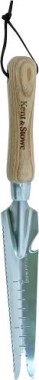 Kent & Stowe Multifunktionsunkrautjäter, Edelstahl, Stiel aus Eschenholz, 33,5 cm, 735470