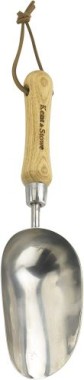 Kent & Stowe Pflanzschaufel, Edelstahl, Griff aus Eschenholz, 33 cm, 732752