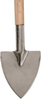 Kent & Stowe Staudenspaten, Edelstahl, Stiel aus Eschenholz, 54 cm, 735616