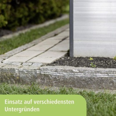 Kerbl SnailStop Elektrischer Schneckenzaun Starter-Set, Schutz vor Schnecken für Gärten,  291130