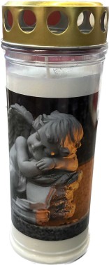 Grabkerze Premium 7 Tage Engel Klassik  M-290255