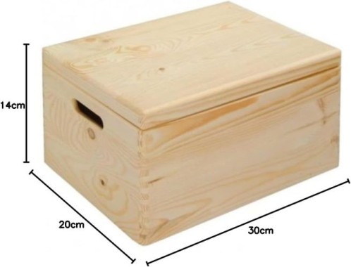 Kesper Allzweckkiste, BxHxL: 20 x 15 x 30 cm, Holz, 69401