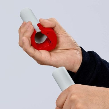 KNIPEX BiX® Schneider für Kunststoffrohre und Dichthülsen 90 22 10 BK