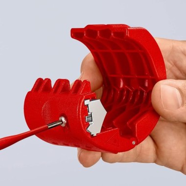 KNIPEX BiX® Schneider für Kunststoffrohre und Dichthülsen 90 22 10 BK