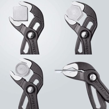 KNIPEX Cobra® ES, Wasserpumpenzange extra schlank, 250 mm, 87 51 250