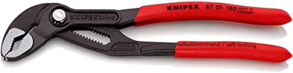 KNIPEX Cobra, Hightech Wasserpumpenzange, 180 mm, 87 01 180