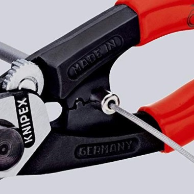 KNIPEX Drahtseilschere geschmiedet, 190 mm, 95 61 190