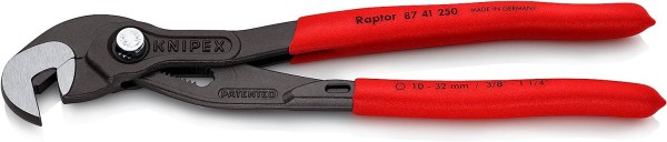 KNIPEX Schraubzange, Chrom-Vanadium, 250 mm, 87 41 250