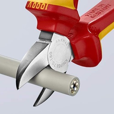 KNIPEX Seitenschneider, 180 mm, 70 06 180