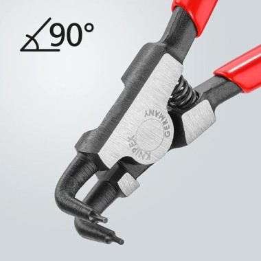 Preview: KNIPEX Sicherungsringzange für Außenringe auf Wellen, 125 mm, 46 21 A11