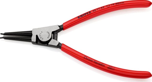 KNIPEX Sicherungsringzange für Außenringe auf Wellen, 180 mm, 46 11 A2