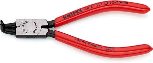 KNIPEX Sicherungsringzange für Innenringe in Bohrungen, 130 mm, 44 21 J11
