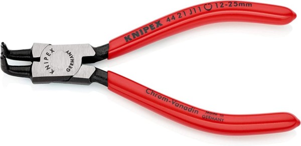 KNIPEX Sicherungsringzange für Innenringe in Bohrungen, 130 mm, 44 21 J11