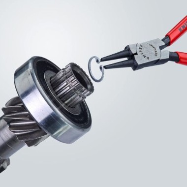 KNIPEX Sicherungsringzange für Innenringe in Bohrungen, 140 mm, 44 11 J1