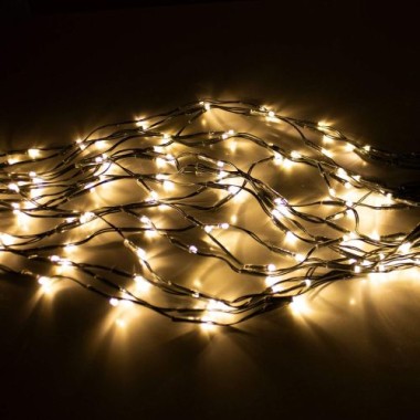 koopman Lichternetz für Buchsbäume, Ø120cm, 144 LEDs, warmweiß, AX8401330