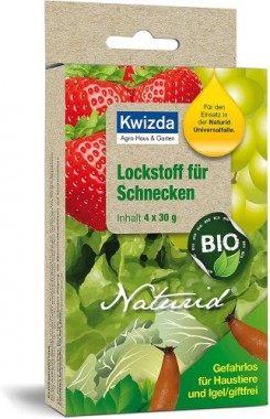 KWIZDA Naturid Lockstoff Schnecke 120 g (4x30 g) A032061