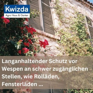 KWIZDA Wespenspray 750 ml, Bekämpft Wespen, deren Larven und Wespennester, A033245